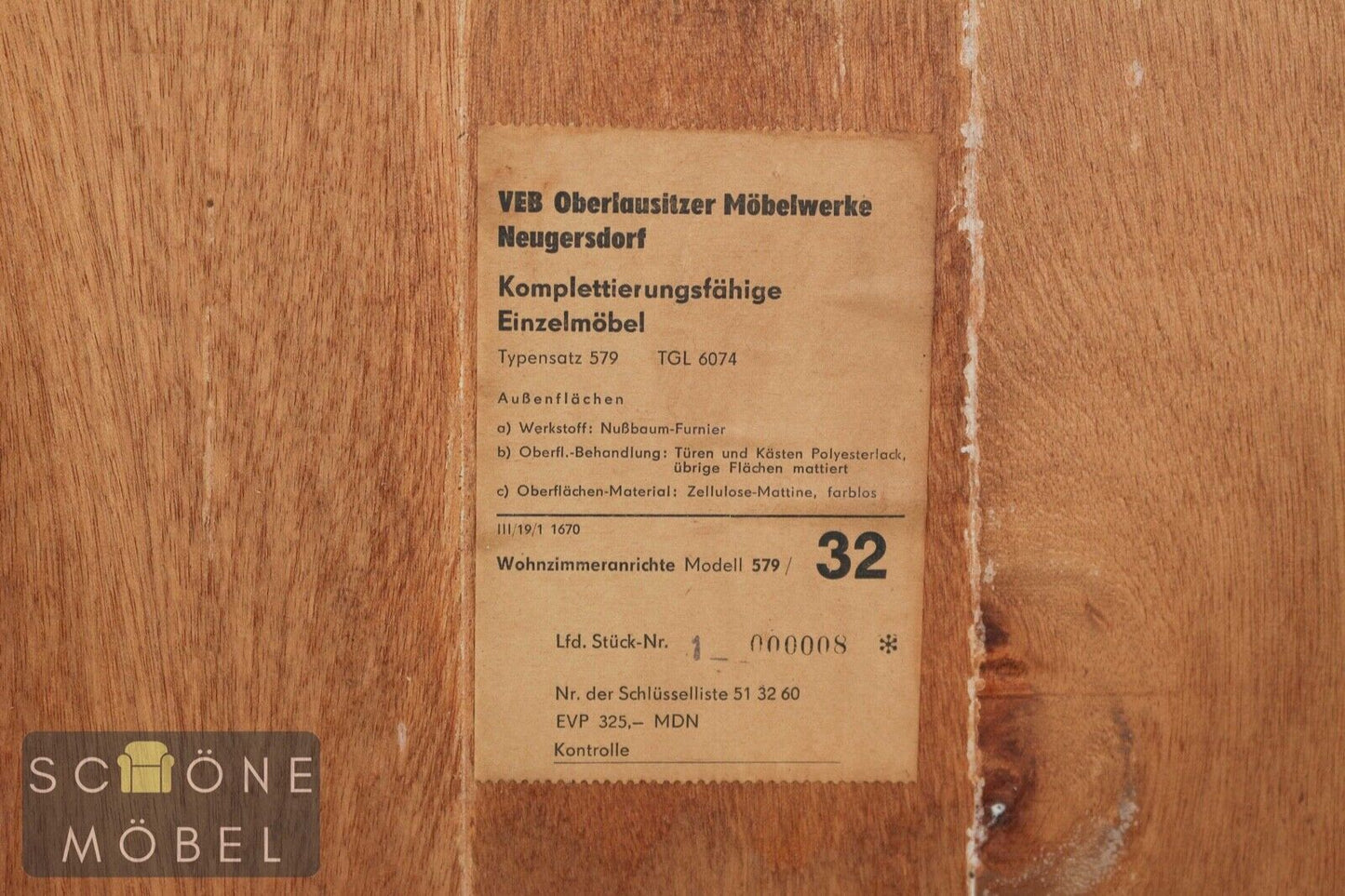 Vintage DDR Sideboard Mid Century Kommode Anrichte Retro TV-Board 60er 70er Jahr