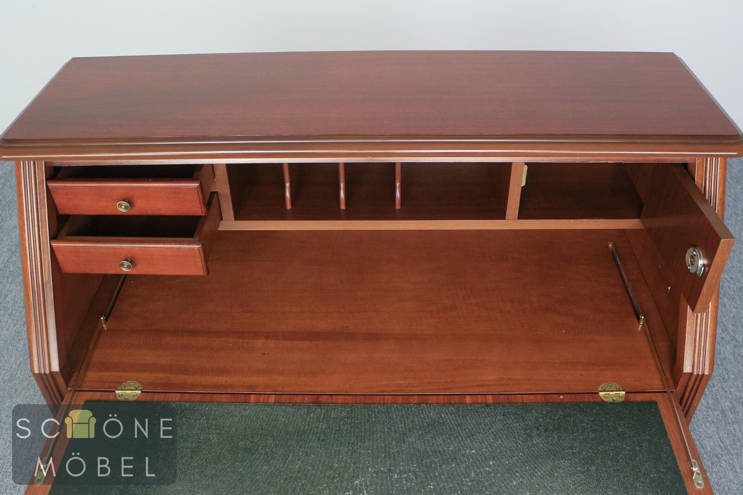 Niedlicher Sekretär Antik Stil Kommode Schrank Schreibtisch Vintage Designe