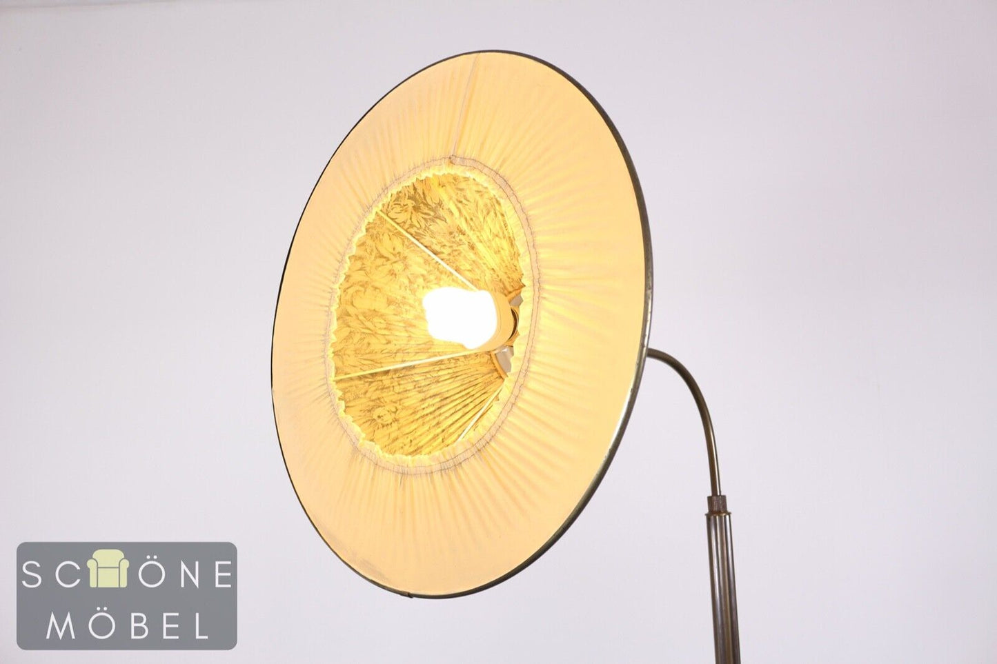Schöne Antik Stil Stehlampe Lampenschirm Lampe E27 Fassung Schalter Messing