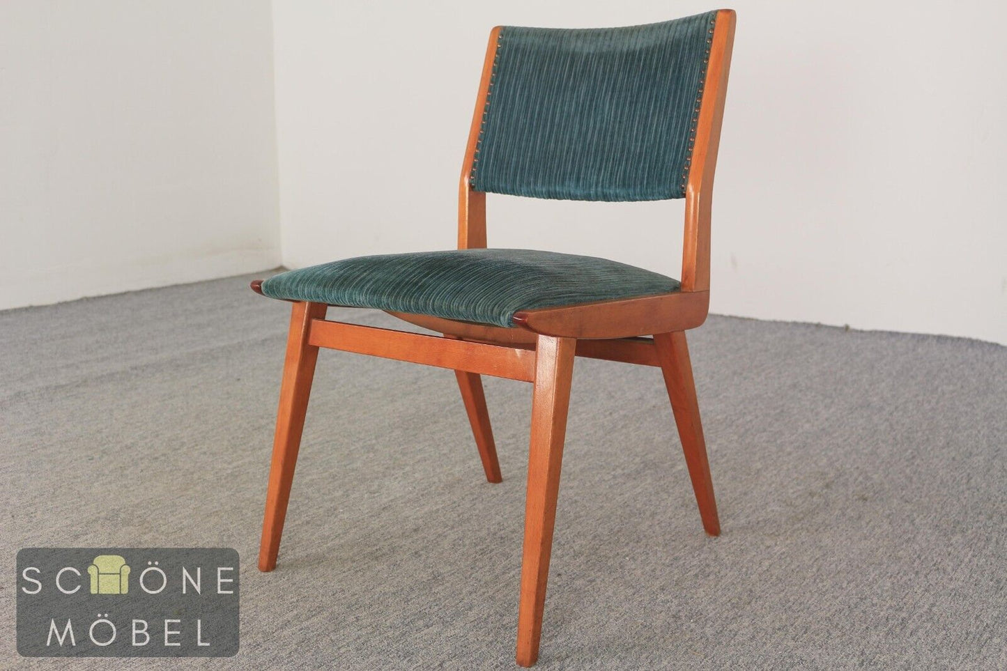 4x Esszimmerstühle Stühle Retro Vintage Stuhl Essstuhl Set Skandinavischer Stil