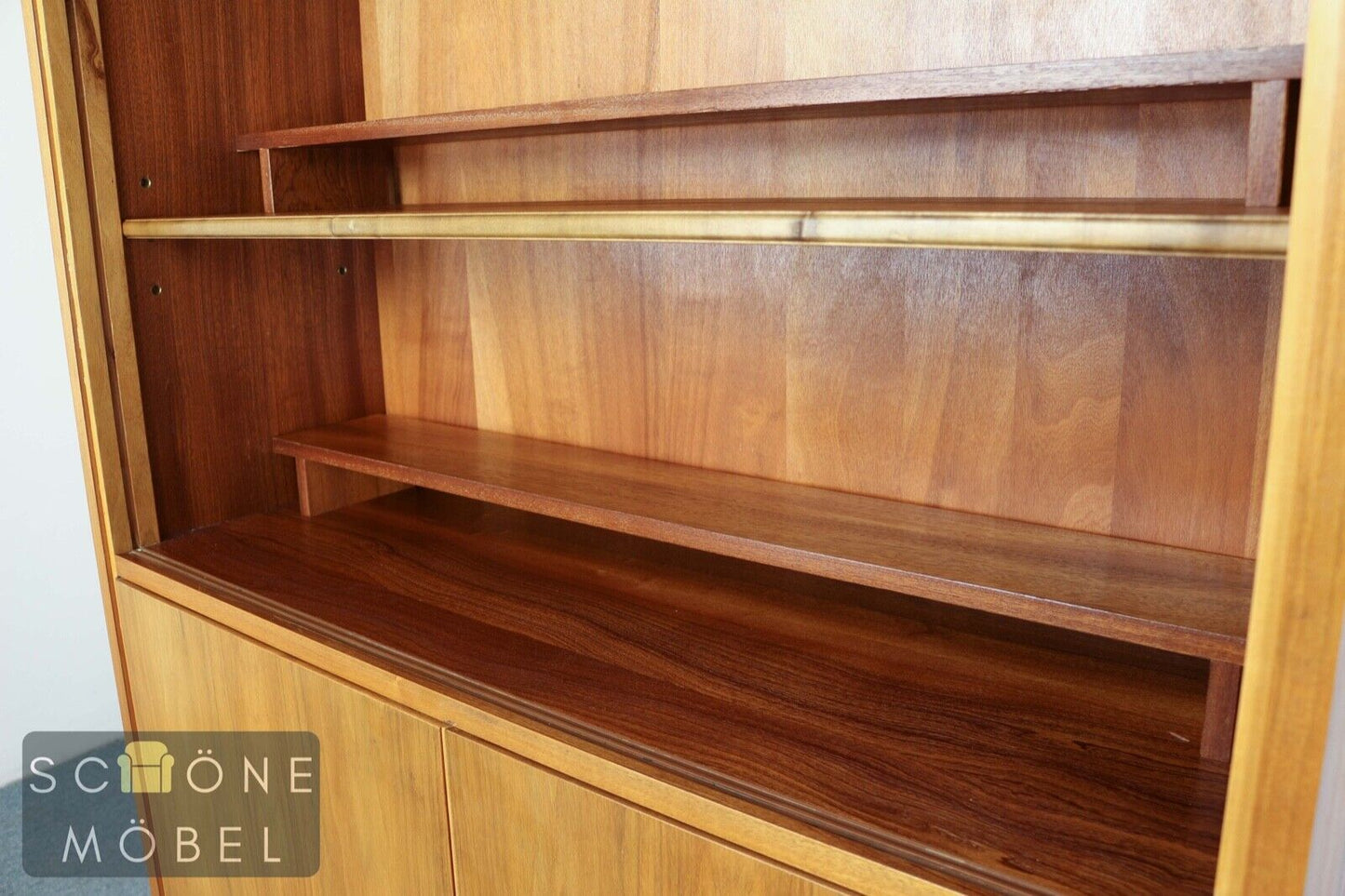 Brumax Vintage Bücherschrank Bücherregal Regal Shelf Bibliothek Wohnzimmer