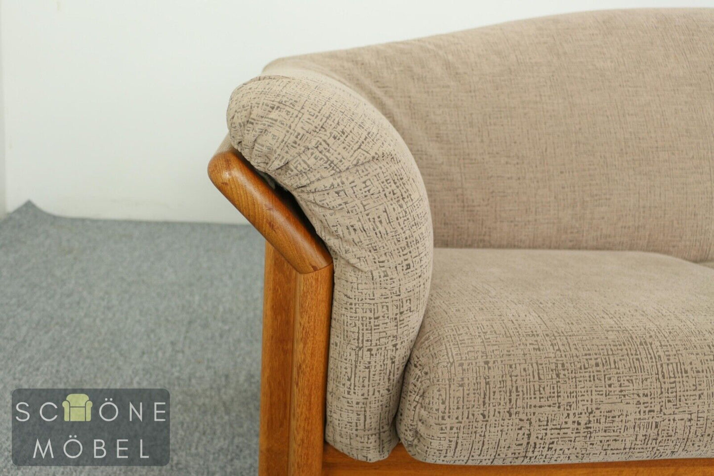 Silkeborg 3er Sofa Danish Design Vintage Couch Mid Century Retro 3 Sitzer Teak