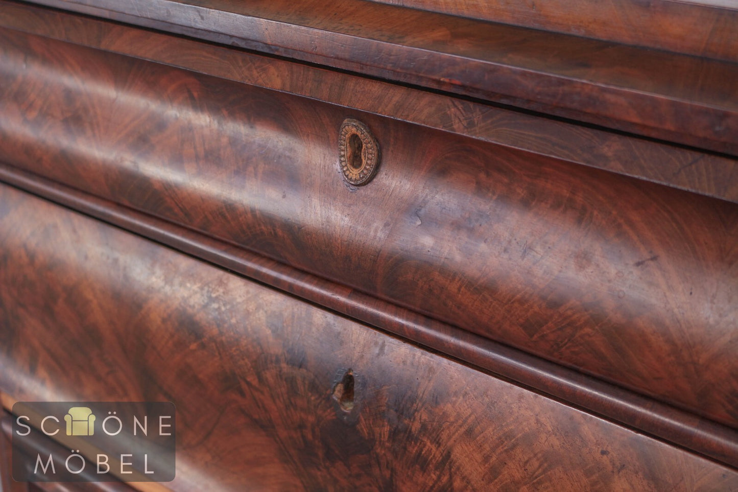 Hübsche Biedermeier Kommode Schränkchen Sideboard Anrichte Vertiko Antik Stil