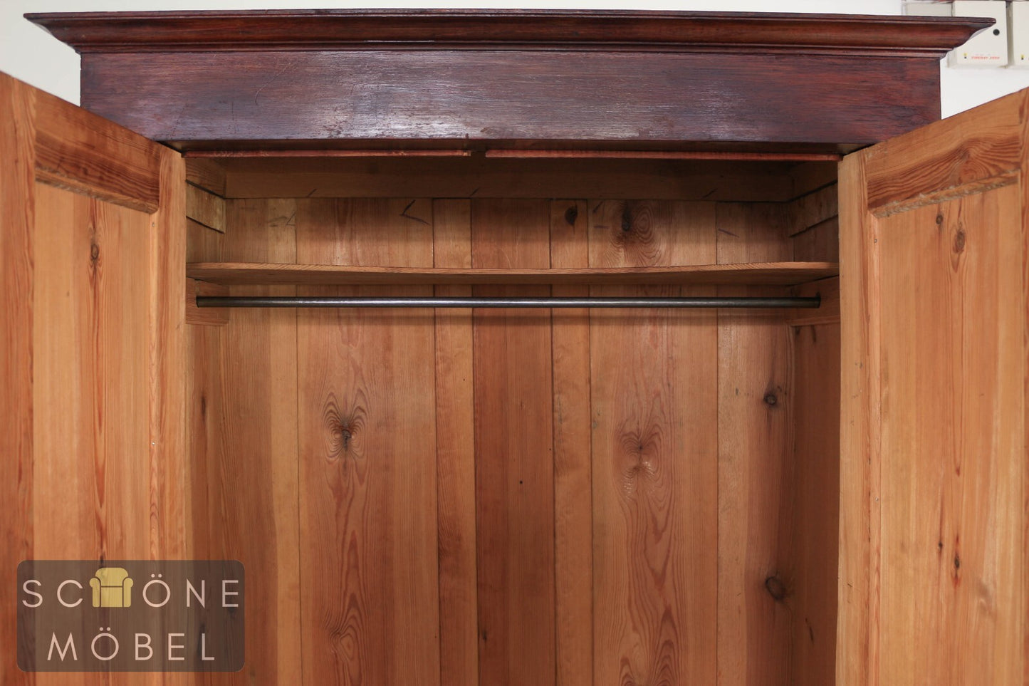Antikstil Kleiderschrank Vintage Garderobe Gründerzeit Stil Schrank