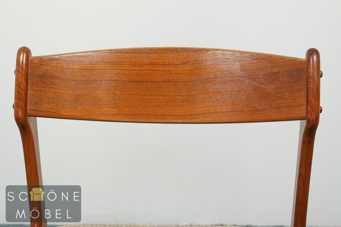 Danish Design Erik Buch Vintage Stühle Mid Century Retro Essstühle Oddense Mask.