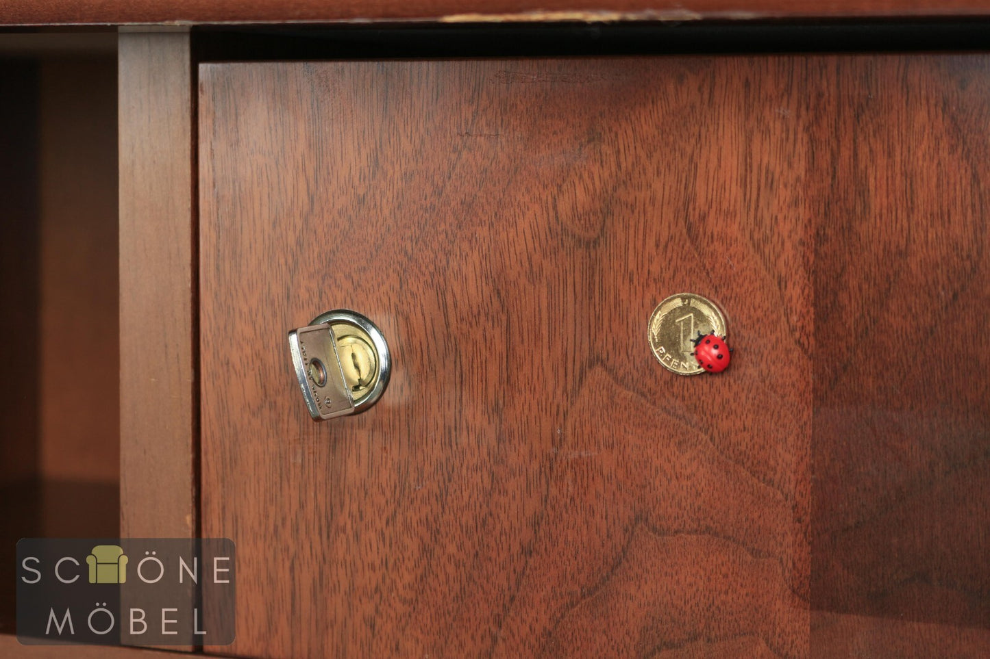 Niedlicher Sekretär Antik Stil Kommode Schrank Schreibtisch Vintage Designe