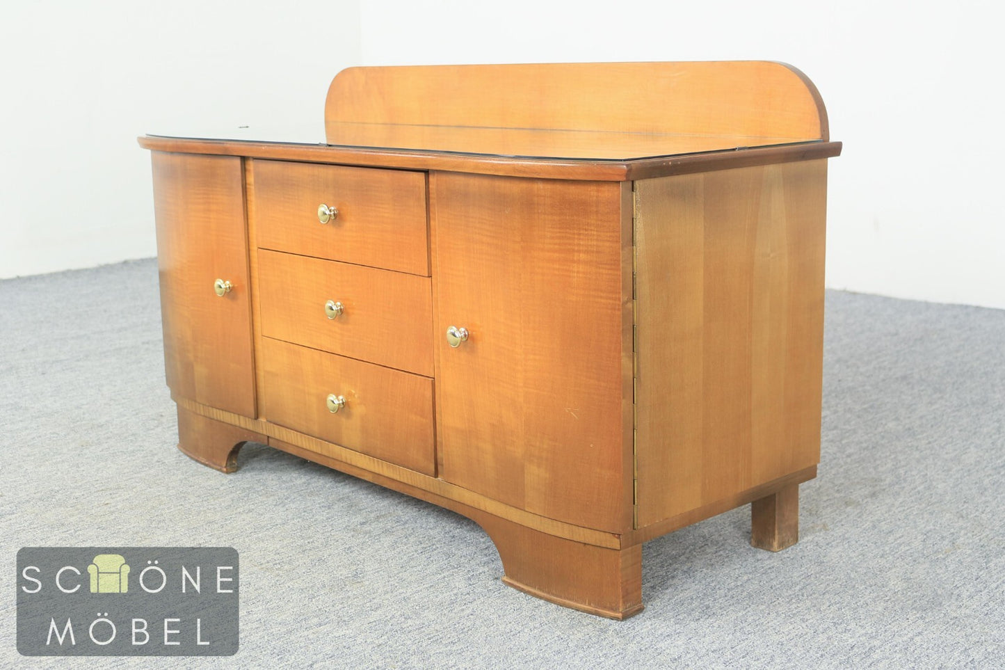 50er-Jahre Kommode Retro Anrichte Mid Century Sideboard Vintage Schränkchen