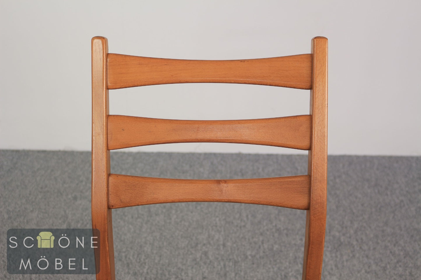 Vintage Stuhl Retro Esszimmer Stühle Mid Century Chair Holzstuhl 70er Jahre