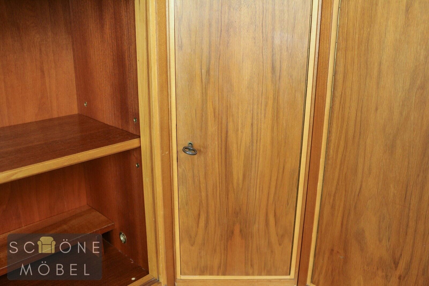 Brumax Vintage Bücherschrank Bücherregal Regal Shelf Bibliothek Eckschrank