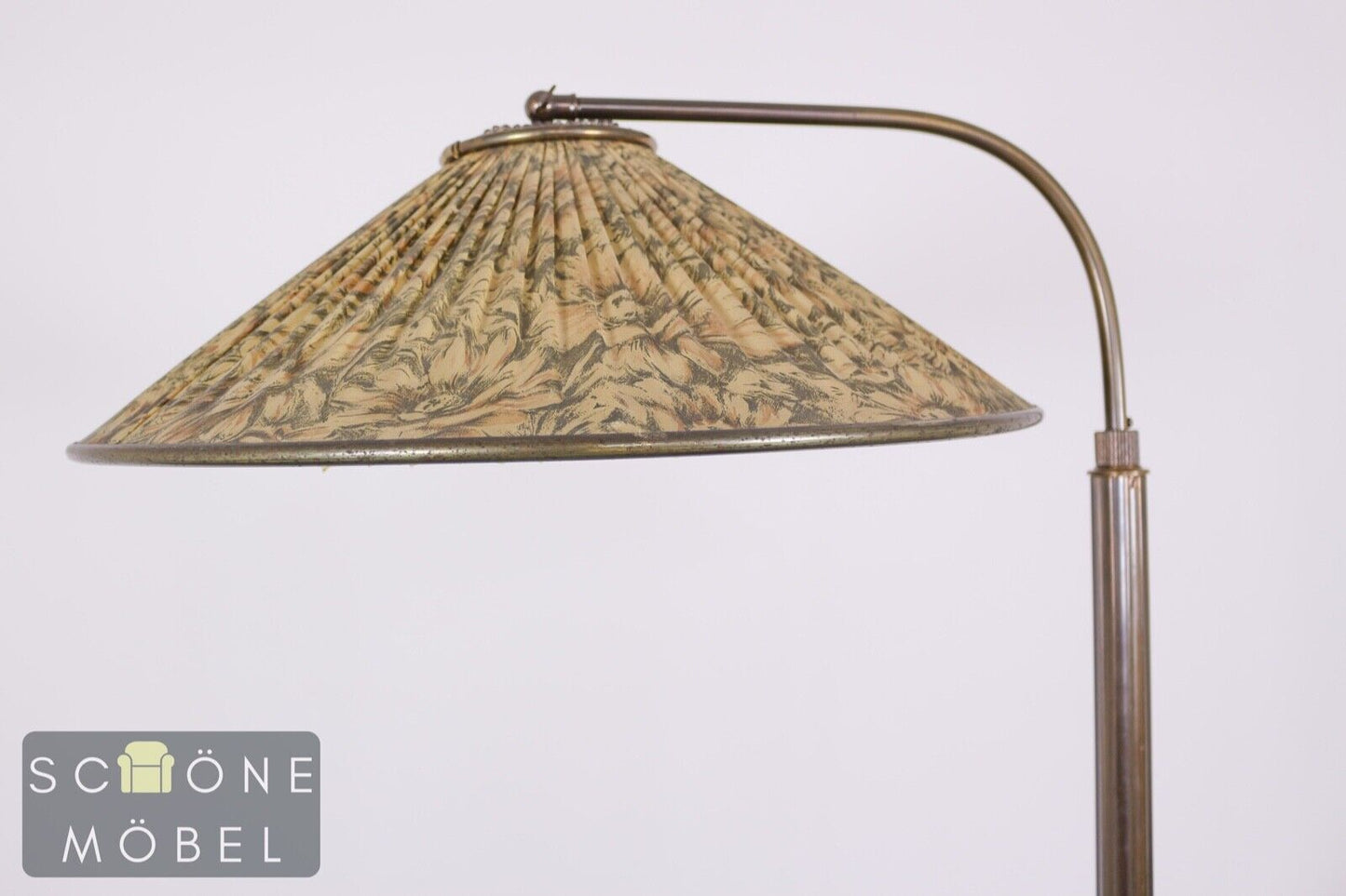 Schöne Antik Stil Stehlampe Lampenschirm Lampe E27 Fassung Schalter Messing