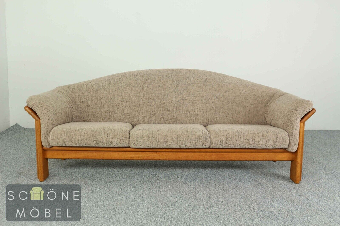 Silkeborg 3er Sofa Danish Design Vintage Couch Mid Century Retro 3 Sitzer Teak