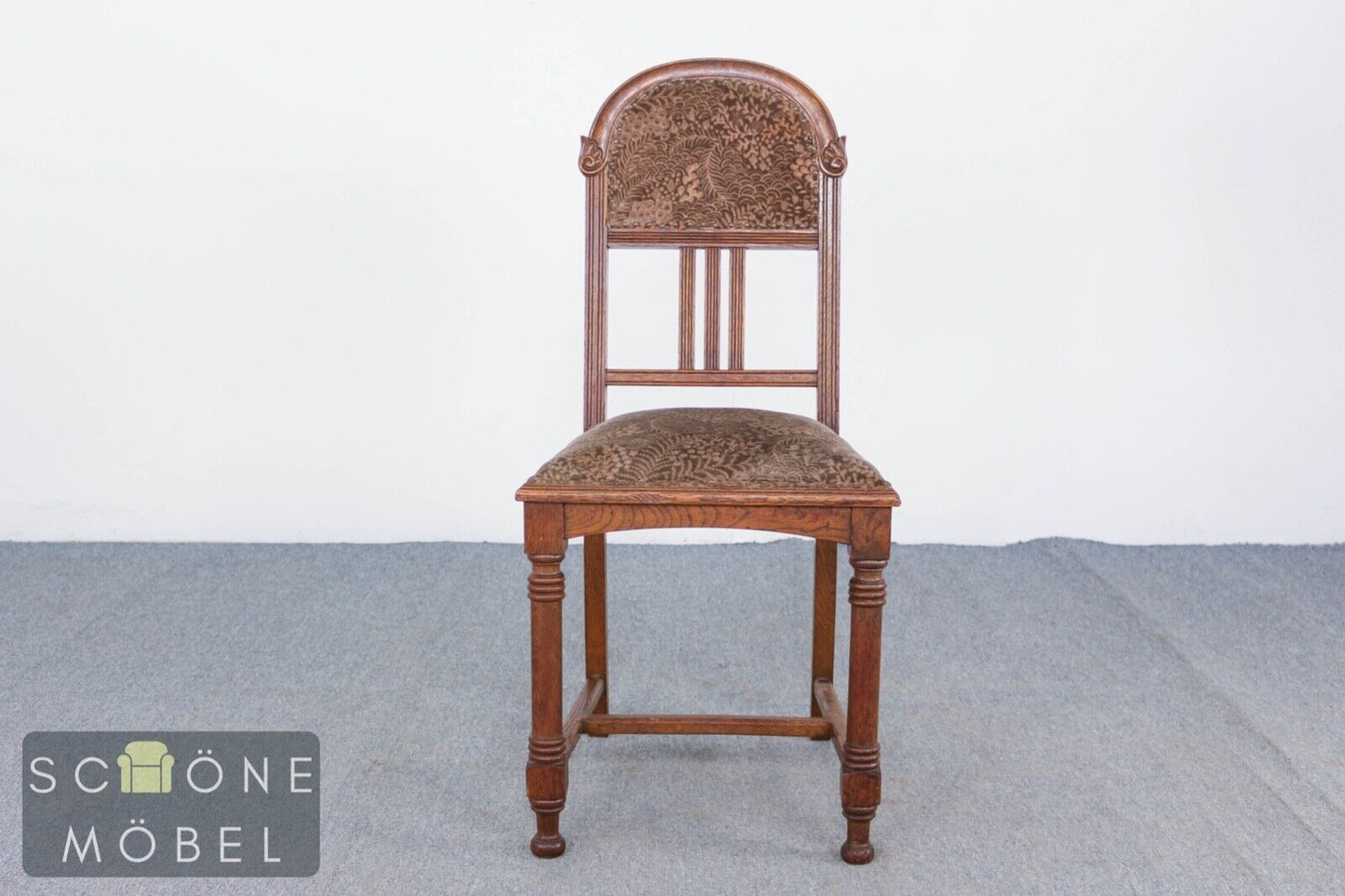 2x Jugendstil Stühle Antik Stil Stuhl Essstuhl Chair Esszimmerstühle Vintage
