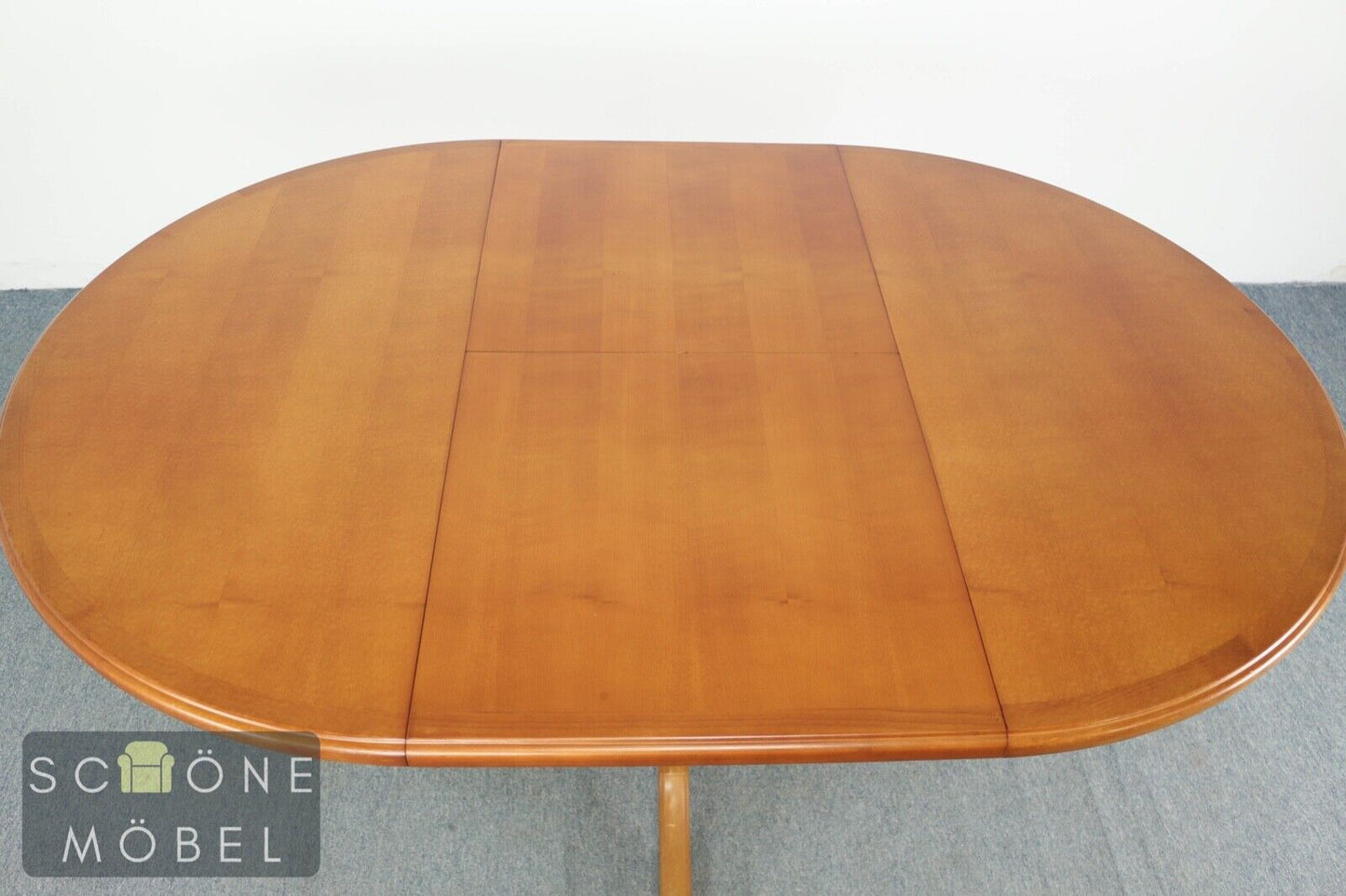 Antik Stil Esstisch ausziehbarer runder Tisch Esszimmer Dining Table
