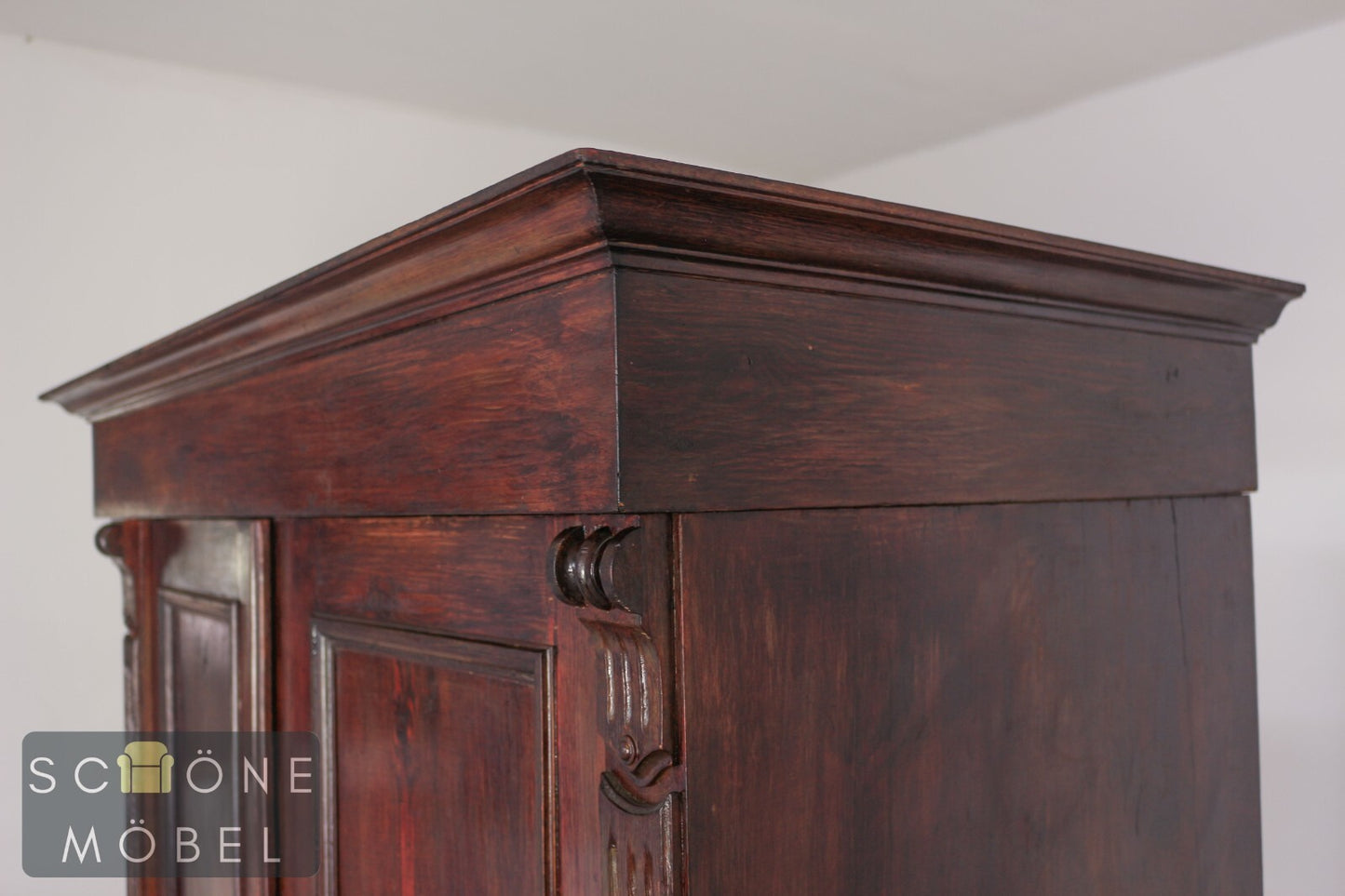 Antikstil Kleiderschrank Vintage Garderobe Gründerzeit Stil Schrank