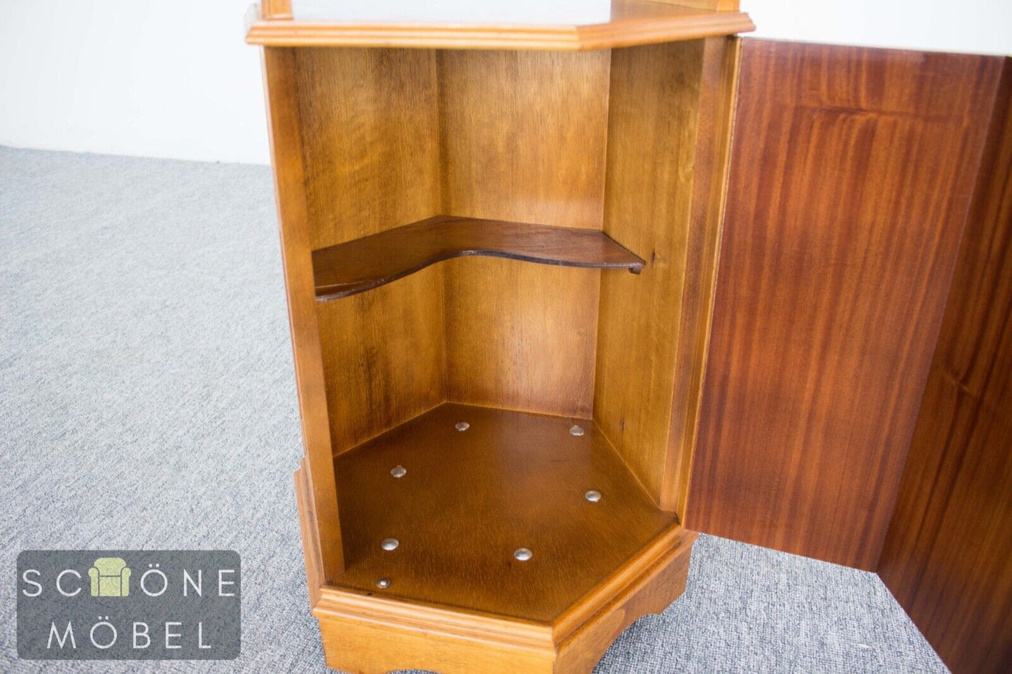 Hübscher Telefontisch Regal Tisch Vintage Antik Stil Bücherregal Beistelltisch