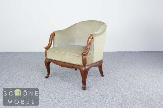 Wunderschöner Antik Sessel Barockstil Armlehnensessel Chair Empire Armchair