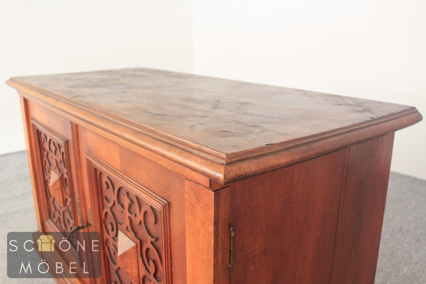Gründerzeit Anrichte Antik Stil Sideboard Schränkchen Vintage Kommode Massivholz