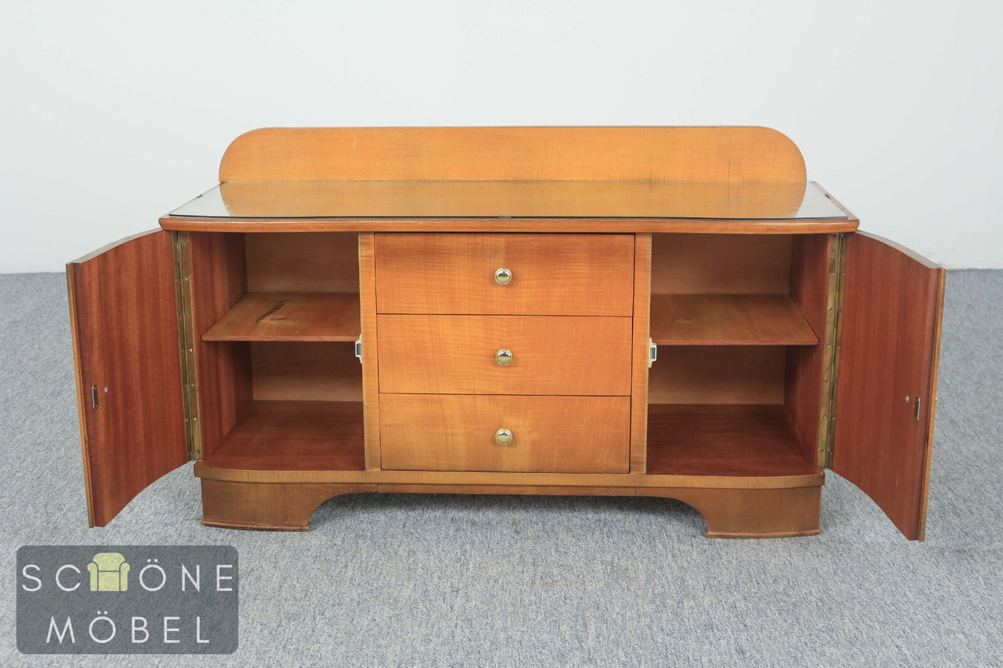 50er-Jahre Kommode Retro Anrichte Mid Century Sideboard Vintage Schränkchen