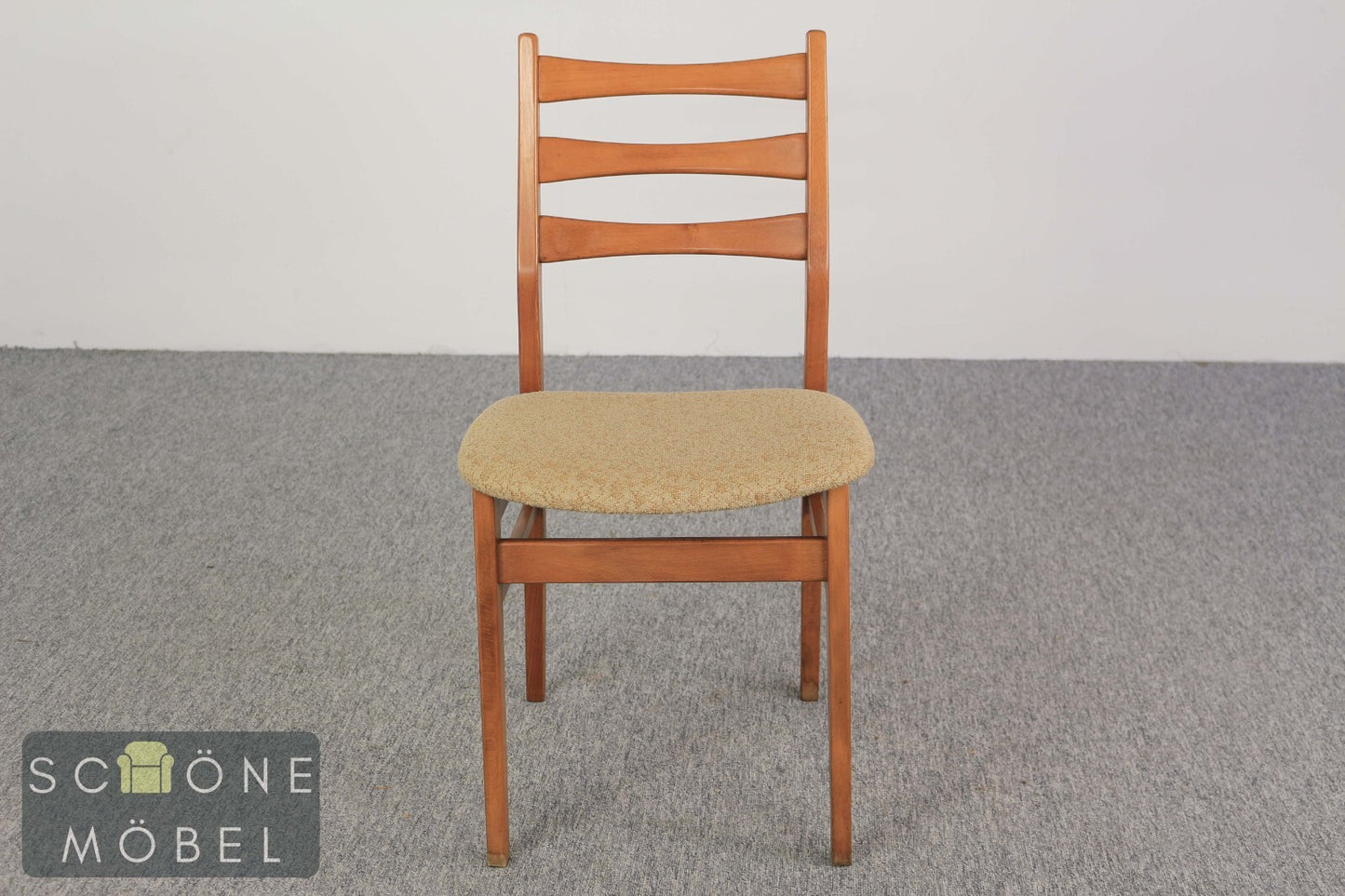 Vintage Stuhl Retro Esszimmer Stühle Mid Century Chair Holzstuhl 70er Jahre