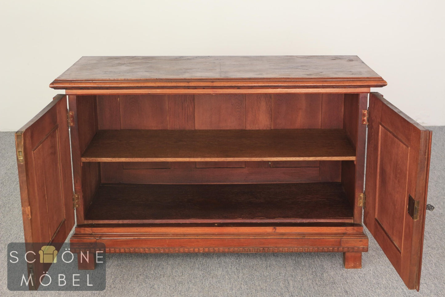 Gründerzeit Anrichte Antik Stil Sideboard Schränkchen Vintage Kommode Massivholz