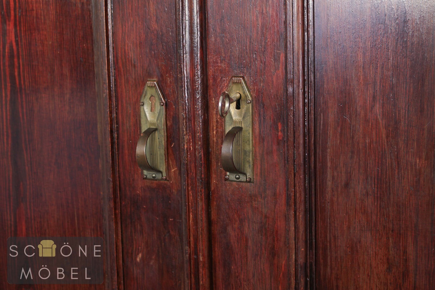 Antikstil Kleiderschrank Vintage Garderobe Gründerzeit Stil Schrank