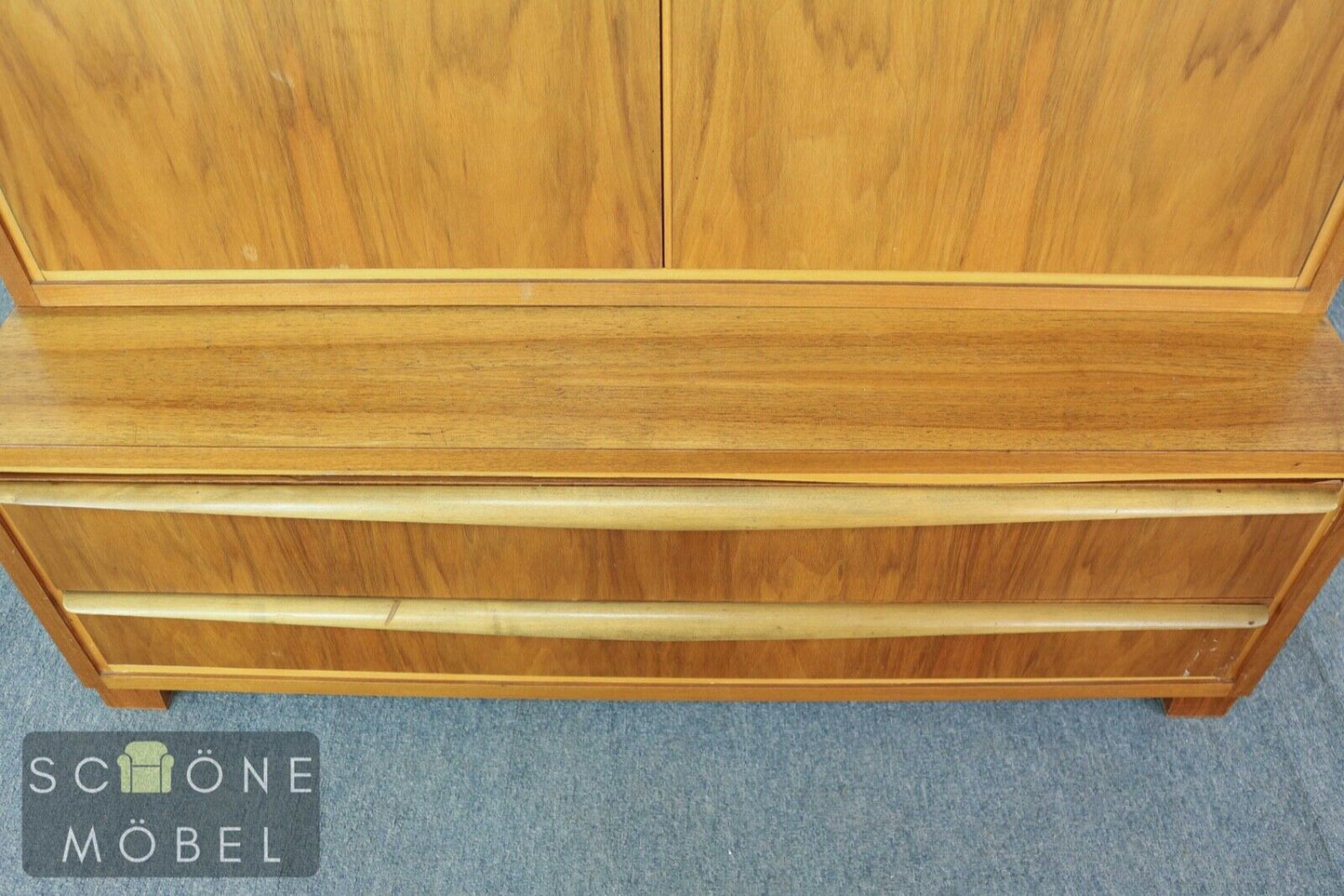 Brumax Vintage Bücherschrank Bücherregal Regal Shelf Bibliothek Wohnzimmer