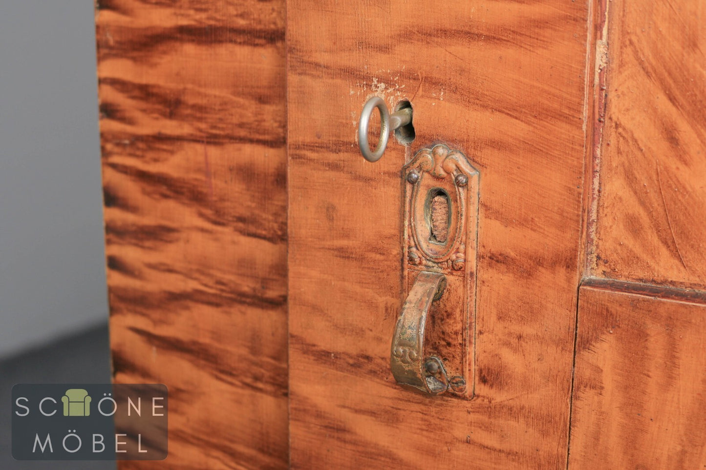 Art Deco Stil Kleiderschrank Vintage Garderobe Biedermeier Stil Schrank