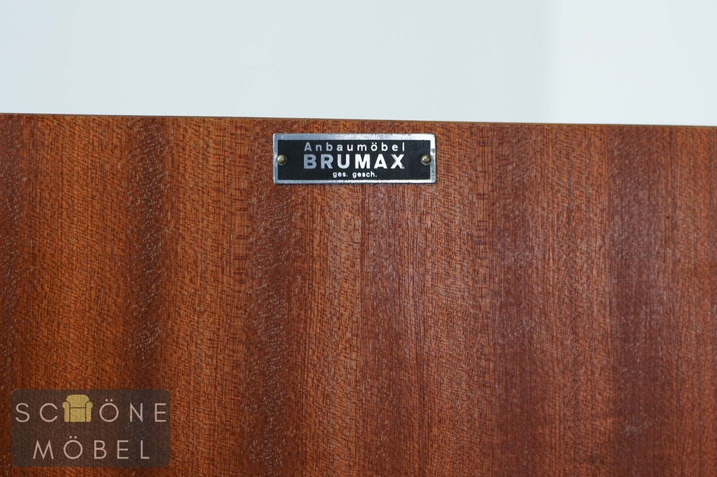 Brumax Vintage Bücherschrank Bücherregal Regal Shelf Bibliothek Wohnzimmer