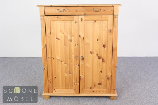 Massivholz Kommode Weichholz Schrank Landhaus Sideboard Kiefer Natur