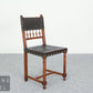 Gründerzeit Stühle Antik Stil Leder Stuhl Chair Essstuhl Vintage Esszimmerstuhl