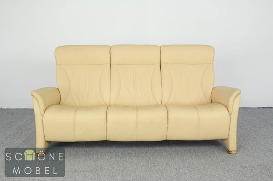 Himolla Ledersofa 3-Sitzer Echtleder Design Leder Couch Made in Germany Sofa