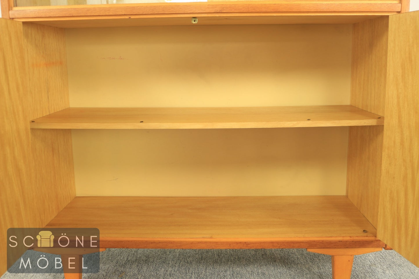 DDR Vintage Glasvitrine Retro Vitrine Barschrank Mid Century Glas Schränkchen