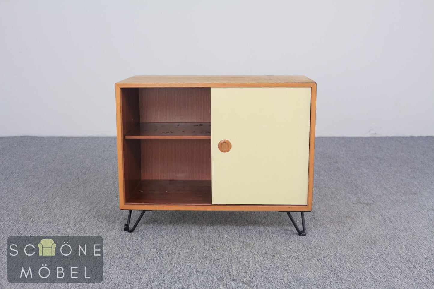 50er Jahre Vintage Schränkchen Mid Century Retro Kommode Sideboard