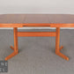 70er Jahre Mid Century Esstisch - ausziehbar oval Table Beistelltisch Holz