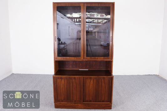 Hundevad Palisander Vitrine Highboard Danish Design Mid Century Schrank