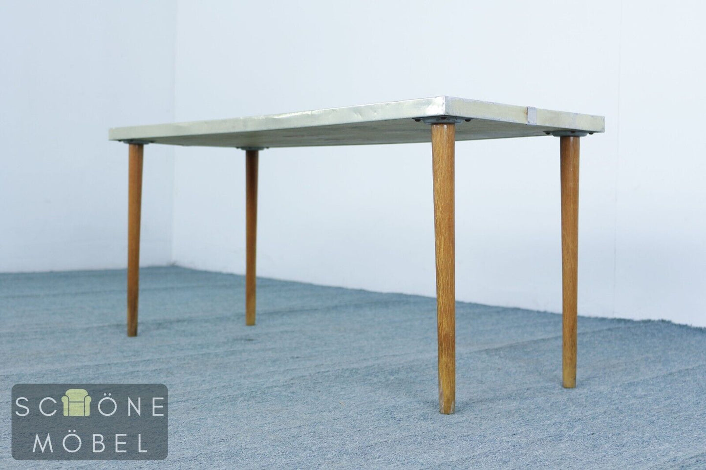 Vintage Blumenbank Pflanzenständer Hocker Tisch 60er 70er DDR Table Blumentisch