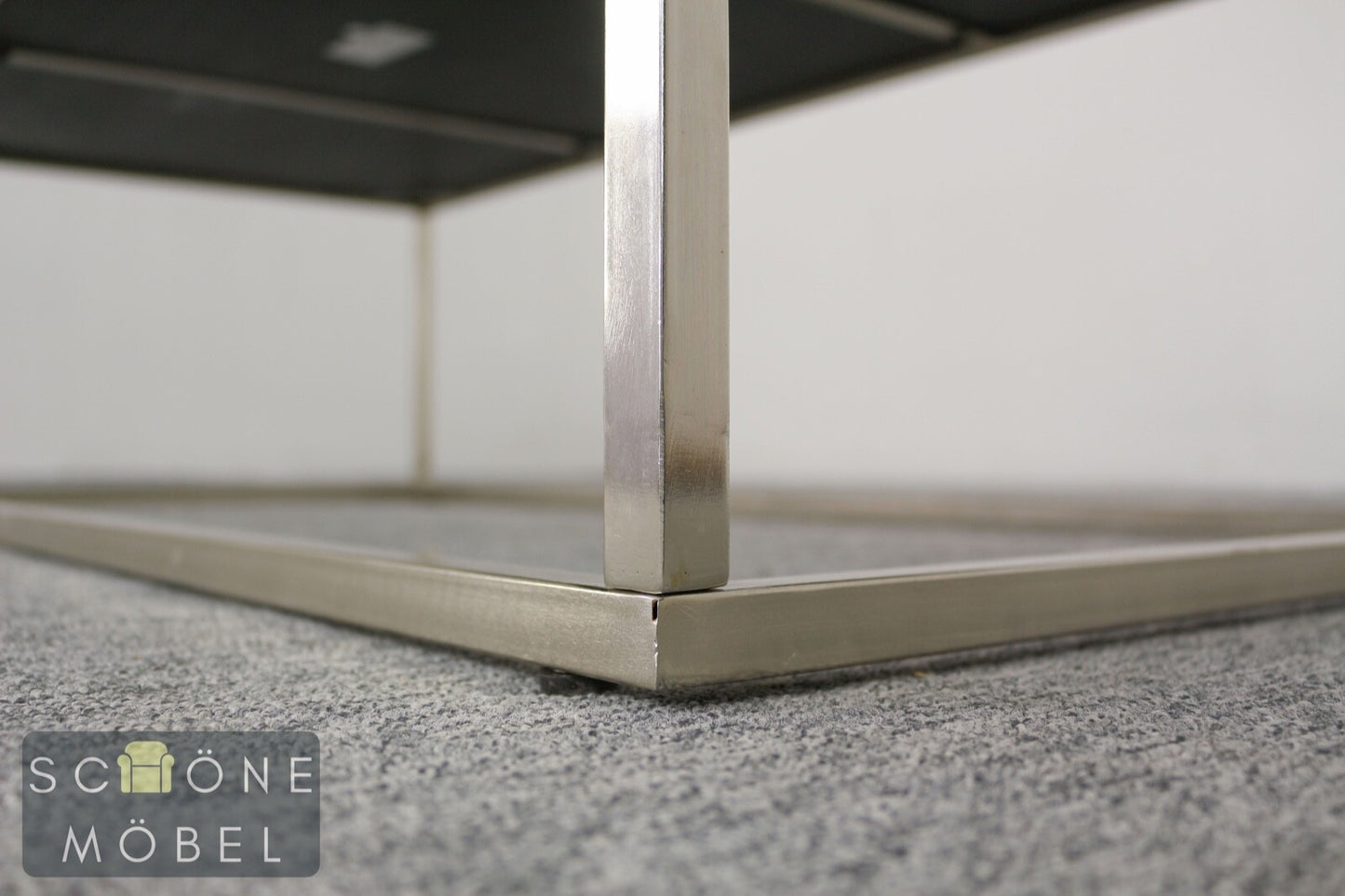 Couchtisch Marmorplatt schlichtes Design Sofa Tisch Industrial Table Metallbeine