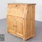 Massivholz Sekretär Kiefer Landhaus Schreibschrank Vintage Bauernmöbel