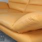 Schönes Designer Ledersofa Echtleder 2er Sofa Moderne Couch Leder 2 sitzer