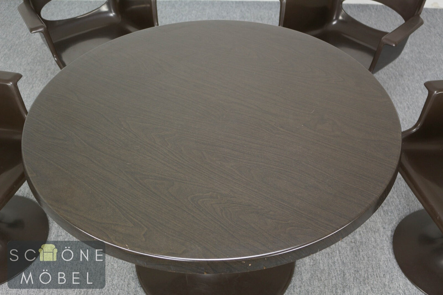 KURZ Vintage Tisch Retro Drehstühle Mid Century Table Space Age Esstisch 70er