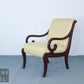 Heldense Sessel Biedermeier Armlehnensessel Antikstil Chair Armchair Englisches