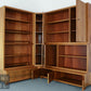 Brumax Vintage Bücherschrank Bücherregal Regal Shelf Bibliothek Eckschrank