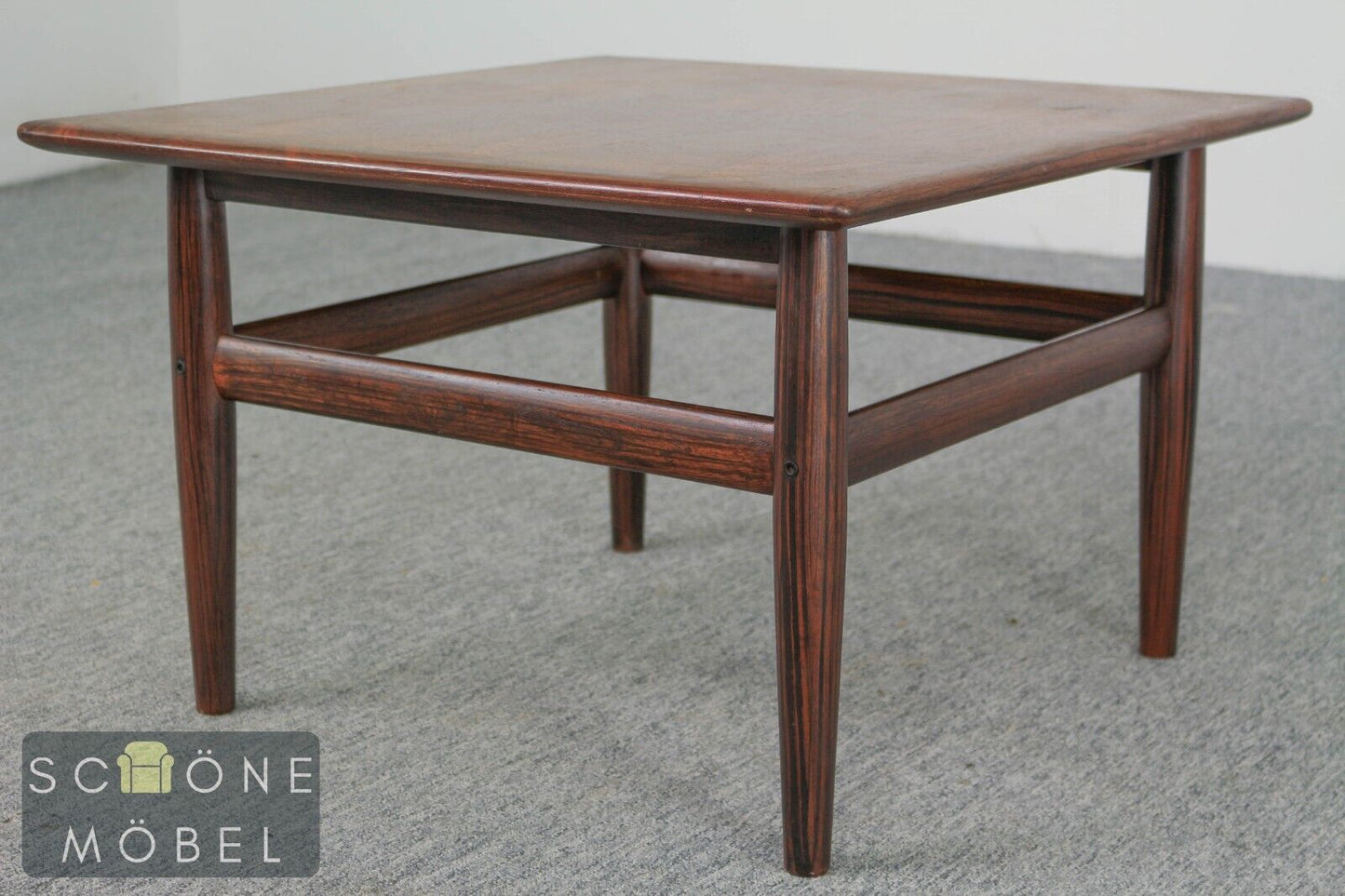 Skandinavischer 70er Vintage Couchtisch Retro Tisch Mid Century Danish Design