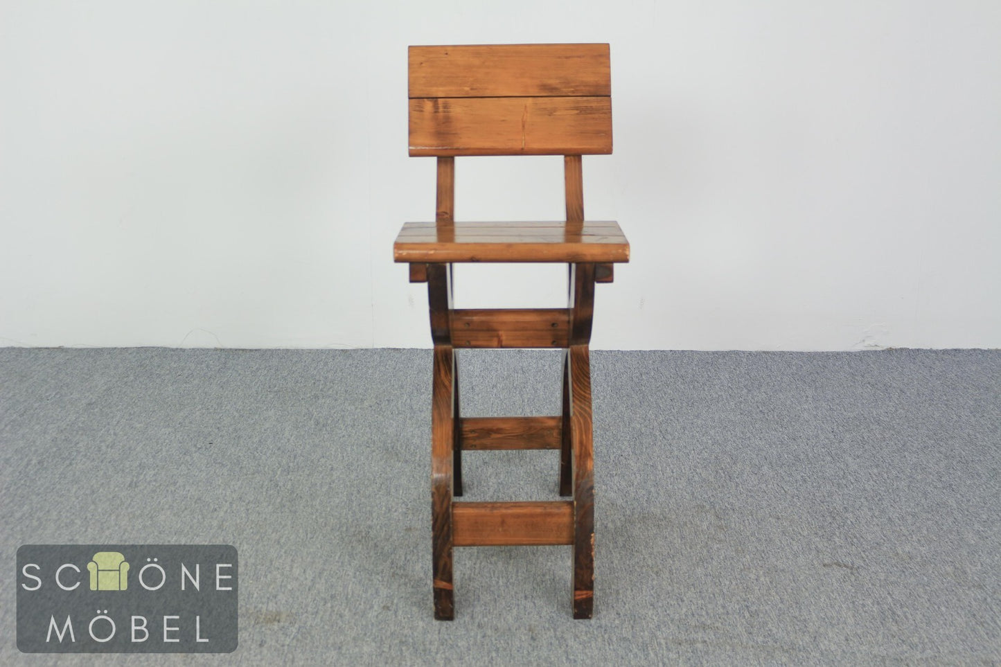 10x Barhocker Garten Stuhl Terrassen Möbel Tavernen Holzstuhl Landhausstil