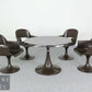 KURZ Vintage Tisch Retro Drehstühle Mid Century Table Space Age Esstisch 70er