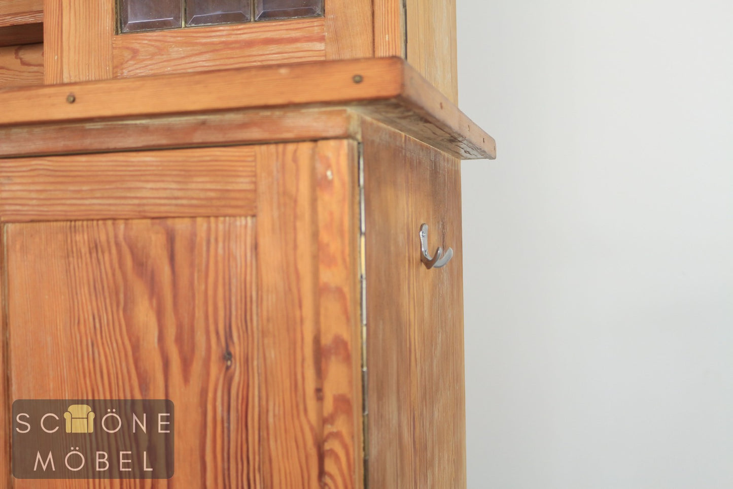 Schöner Jugendstil Küchenschrank Vintage Buffet Retro Küchenbuffet Massivholz