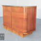 Elegante Art Deco 30er 40er Jahre Anrichte mit Glasplatte – Klassiker Sideboard