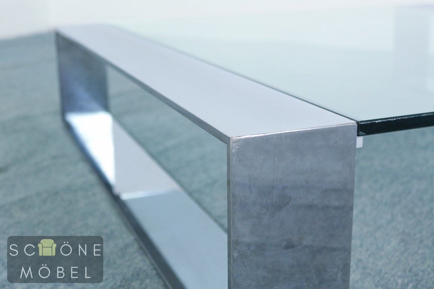 Orsenigo Designer Ring Couchtisch  Sofatisch Glastisch Table Mauro Lipparini