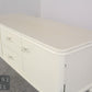 Vintage Chippendale Stil Sideboard Kommode Anrichte Weiß Barock Rokoko Schrank