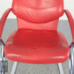 Original Designklassiker 2er Set KOINOR Design Freischwinger Stühle rot – Leder